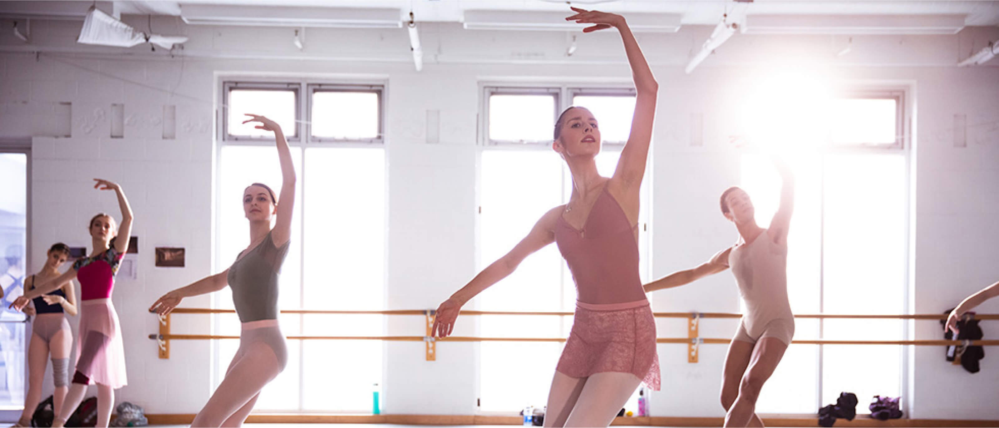 Chiara dancing in studio