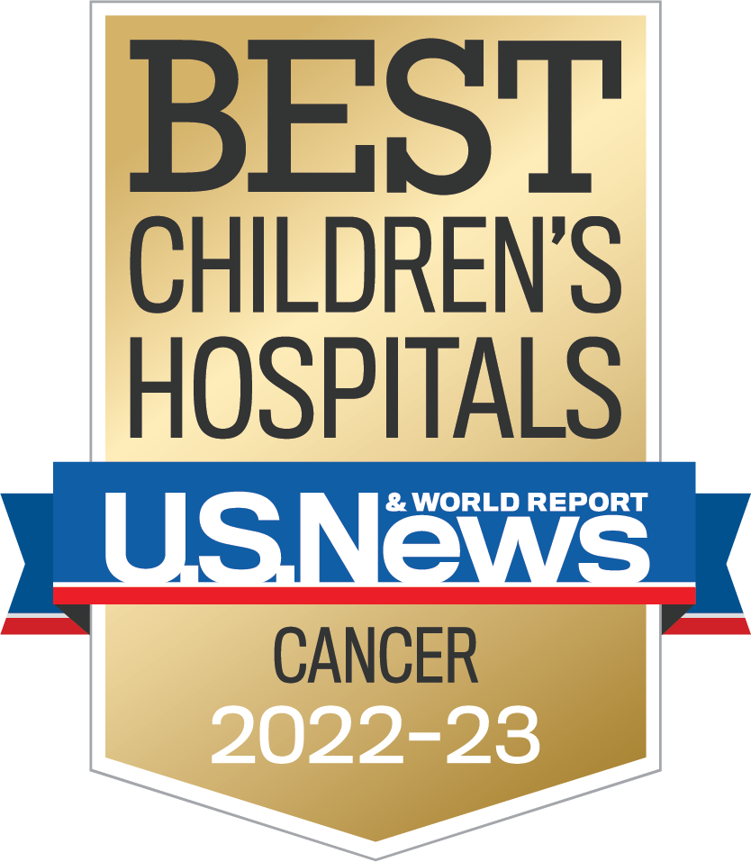 US News Best Children's Hospitals 2023 logo